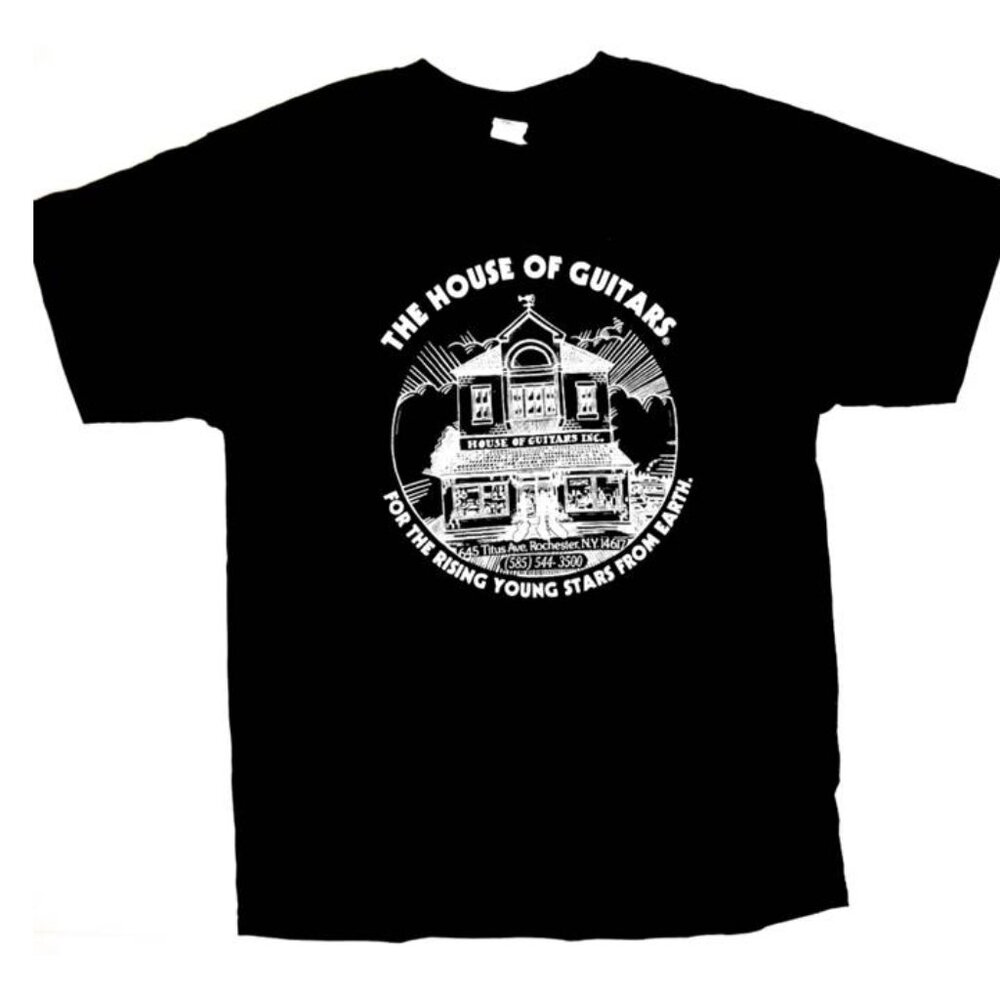 House Of Guitars Size Large T shirt